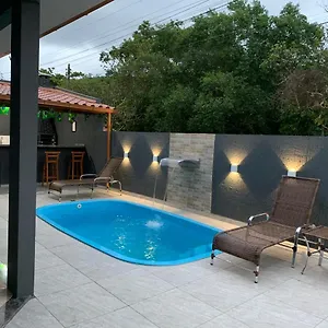  Casa de Férias Casa De Temporada No Sul Da Ilha Com Piscina